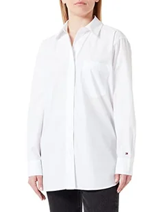 Tommy Hilfiger Bluzka damska 1985 koszula, Th Optic White, 46 - Bluzki damskie - miniaturka - grafika 1