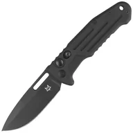 Noże - Nóż automatyczny FOX New Smarty Black Aluminium, PVD N690Co by Stefano De Lorenzi (FX-503SP B) - miniaturka - grafika 1