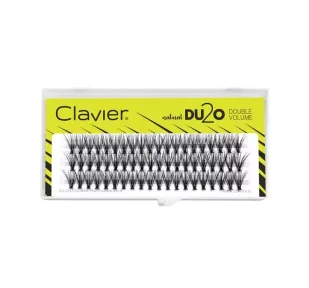Clavier CLAVIER DU2O DOUBLE VOLUME KĘPKI RZĘS 8MM - Sztuczne rzęsy i akcesoria - miniaturka - grafika 1