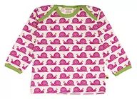 Bluzy dla dziewczynek - Loud + Proud Unisex - bluza dziecięca 205, Fioletowy (Fuksja Fu), 86-92 - miniaturka - grafika 1
