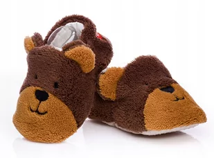 Buciki niemowlęce w formie misia niechodki 0-6 m. - Buty dla dziewczynek - miniaturka - grafika 1