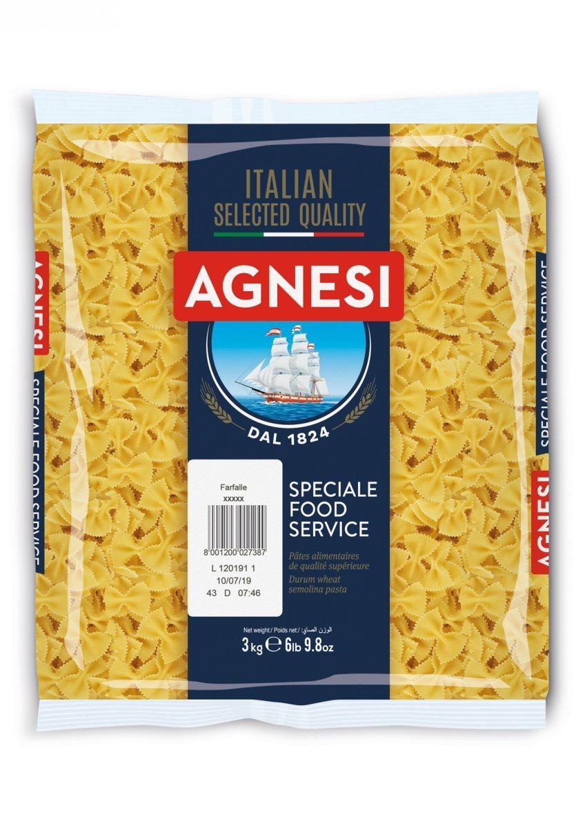 AGNESI Farfalle kokardki 3 kg