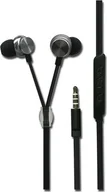 Słuchawki - 2GO In-Ear Stereo-Headset czarne - miniaturka - grafika 1