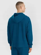 Bluzy męskie - BLUZA MĘSKA DRESOWA 4F NIEROZPINANA Z KAPTUREM XXL TSWSM1558 SS25 - miniaturka - grafika 1