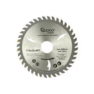 Tarcze do pił - Tarcza do cięcia drewna 115x22x40T CB-72117 - miniaturka - grafika 1