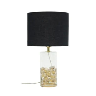 Lampa stołowa SUNFLOWER E27 - czarny/złoty - Lampy stojące - miniaturka - grafika 1