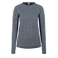 Koszulki sportowe damskie - Koszulka damska Kari Traa Rose Light Ls Rozmiar: XL / Kolor: niebieski/jasnoniebieski - miniaturka - grafika 1