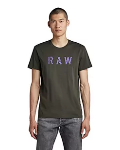 G-STAR RAW Męski T-shirt Graphic 2 sztuki, wielokolorowy (Jolly Green/Asfalt 336-D949), XL, Wielokolorowy (Jolly Green/Asfalt 336-d949), XL - Koszulki męskie - miniaturka - grafika 1