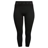 Legginsy - adidas Damskie legginsy AK BRND 7/8T PS, czarne, 2X - miniaturka - grafika 1