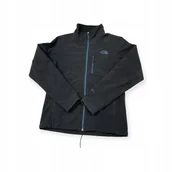 Bluzy męskie - Rozpinana czarna bluza męska The North Face XS - miniaturka - grafika 1