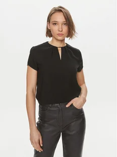 Calvin Klein Bluzka K20K207062 Czarny Regular Fit - Bluzki damskie - miniaturka - grafika 1