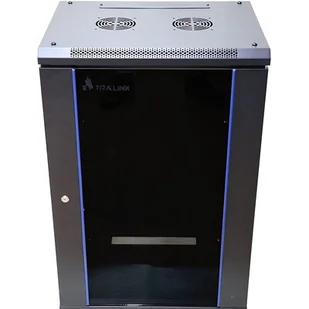 ExtraLink Wisząca 19"" 15U 600x600mm czarna (EX.14343) - Szafy rack - miniaturka - grafika 1