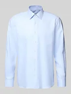 Koszule męskie - Koszula biznesowa o kroju modern fit z listwą guzikową - miniaturka - grafika 1