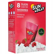 Gumy do żucia, lizaki, dropsy - Sun Lolly ice cream to freeze at home raspberry 480 ml 8 x 60 ml - miniaturka - grafika 1