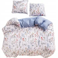 Pościel - Pościel 140x200 bawełna satynowa dwustronna GierekHoff 2 el drobne kwiatki - miniaturka - grafika 1