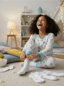 Skarpetki dla dzieci - Sinsay - Skarpetki 3 pack - biały - miniaturka - grafika 1