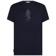 Koszulki sportowe męskie - Koszulka męska Icebreaker M Merino 150 Tech Lite SS Tee Lancewood Rozmiar: M / Kolor: ciemnoniebieski - miniaturka - grafika 1
