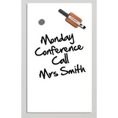 Tablice i flipcharty - BI-OFFICE Szklana tablica do pisania, 78x48 cmm, biała GL160101 - miniaturka - grafika 1