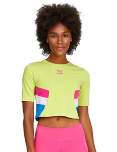 Koszulka damska Puma TFS Retro crop top-L - Koszulki i topy damskie - miniaturka - grafika 1