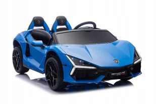 Pojazd Lamborghini Revuelto XL STRONG Niebieski - Pojazdy elektryczne dla dzieci - miniaturka - grafika 1