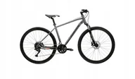 Rowery - Rower crossowy KROSS EVADO 5.0 rozmiar L Szary - miniaturka - grafika 1