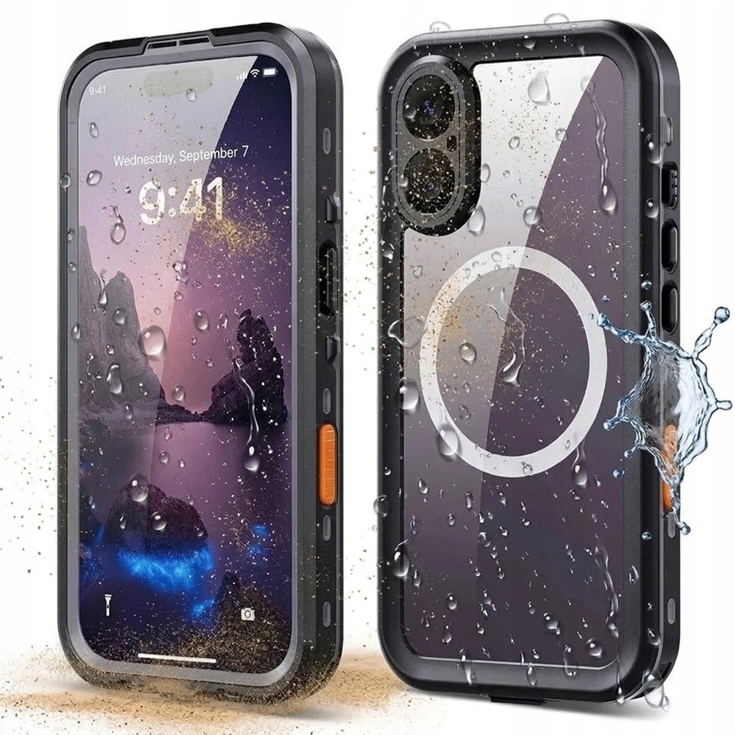 Hello Case Etui Wodoodporne Do Apple iPhone 17 Do Magsafe, 360, Ochronne, IP68