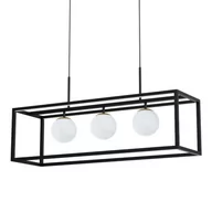 Lampy sufitowe - Lampa wisząca kula Mida P0583-01A-2GHF Zumaline szkło przezroczysty złoty - miniaturka - grafika 1