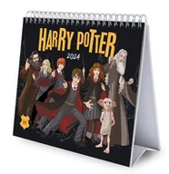 Kalendarze - Harry Potter - biurkowy kalendarz 2024 - miniaturka - grafika 1
