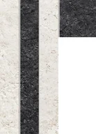 Płytki ceramiczne - Mozaika gresowa Tubądzin Vanilla STR 44,8x19,8 - miniaturka - grafika 1