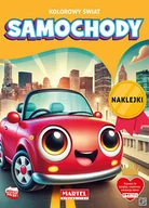 Kolorowanki, wyklejanki - Samochody. Kolorowy świat. Kolorowanka z naklejkami - Katarzyna Salamon - miniaturka - grafika 1