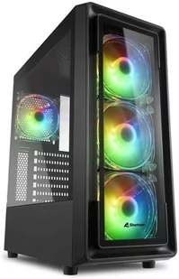 Obudowa Sharkoon Tk4 Rgb Atx Mid Tower Okno Gaming - Obudowy komputerowe - miniaturka - grafika 1