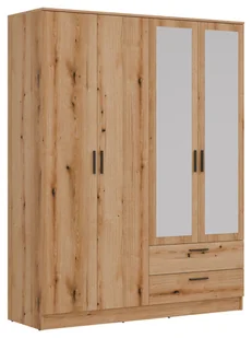 Szafa Montana 160X205 Mt04 Dąb Evoke Z Lustrem - Szafy - miniaturka - grafika 1