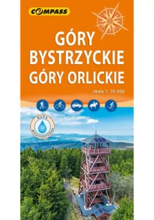 Mapa - Góry Bystrzyckie, Góry Orlickie 1:35 000 - Sport i wypoczynek - miniaturka - grafika 1