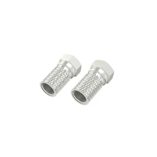 Hama Wtyki F 8mm 2szt > PIĄTY PRODUKT 99% - Złącza, przejściówki, adaptery - miniaturka - grafika 1