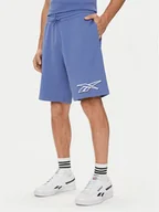 Spodenki męskie - Reebok Szorty sportowe Vector Pack Ri Logo 100202404 Niebieski Regular Fit - miniaturka - grafika 1