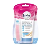 Depilacja - Veet krem do depilacji pod prysznic dla skóry wrażliwej, 135 ml + gąbka - miniaturka - grafika 1