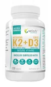 Witaminy i minerały - Wish Witamina K2, MK-7 100mcg + D3 2000IU 50mcg, 120 tabletek - miniaturka - grafika 1