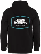 Bluzy męskie - bluza męska HORSEFEATHERS BRONCO SWEATSHIRT Black - miniaturka - grafika 1