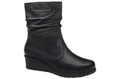 Botki damskie - Botki AXEL Comfort 4418 Czarny na Haluksy ocieplane Kosela Medic 9418 - miniaturka - grafika 1