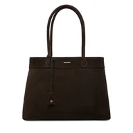 Torebki damskie - Torebka Gino Rossi EO-LOLA-LA513-114-1 Brązowy - miniaturka - grafika 1