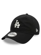 Czapki i chusty sportowe męskie - New Era Czapka z daszkiem LA Dodgers Distressed 9TWENTY 60595229 Czarny - miniaturka - grafika 1