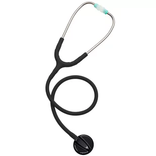 dr Famulus DR400D PURE czarny Stetoskop internistyczny, antybakteryjny, jednostronny  z etui - Urządzenia medyczne - miniaturka - grafika 1