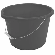 Miotły, szufle, mopy - Wiadro domowe 12 l SIMI szary - miniaturka - grafika 1