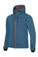 Kurtki i kamizelki sportowe męskie - Kurtka męska softshell Alpinus Aso niebieski - miniaturka - grafika 1