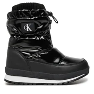 Buty dla dziewczynek - Śniegowce Calvin Klein Jeans V3A5-81037-1485 S Czarny - miniaturka - grafika 1