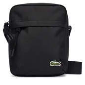 Torby męskie - Saszetka Lacoste NU4788NE Czarny - miniaturka - grafika 1