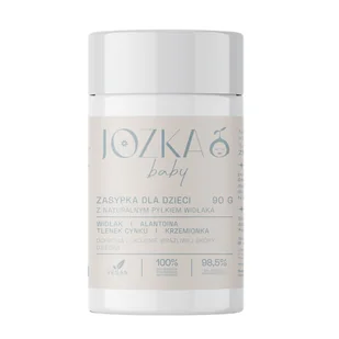 Jozka, Baby zasypka dla dzieci z naturalnym pyłkiem widłaka 90g - Puder dla dzieci - miniaturka - grafika 1