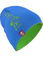 Czapki dla dzieci - Trollkids Dwustronna czapka beanie "Troll" w kolorze błękitno-jasnozielonym - miniaturka - grafika 1