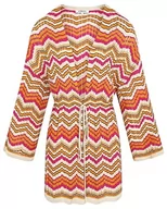 Swetry damskie - Morgan damski sweter MIKONO pomarańczowy TL, Słoneczny, L - miniaturka - grafika 1