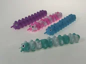 Zabawki sensoryczne - Gąsienica sensoryczna 26cm z przyssawkami Mix Adar - zabawka - miniaturka - grafika 1